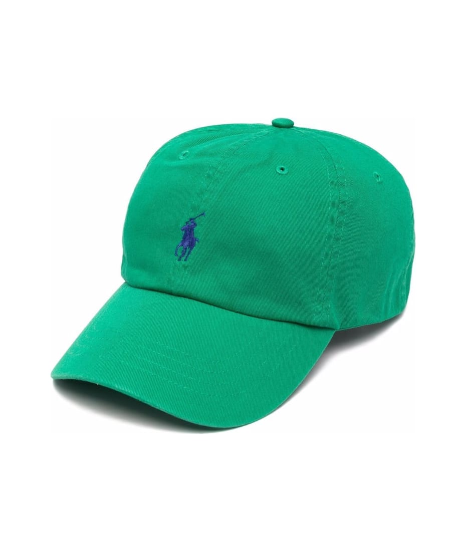 Polo Ralph Lauren Green Baseball Cap With Contrasting Pony