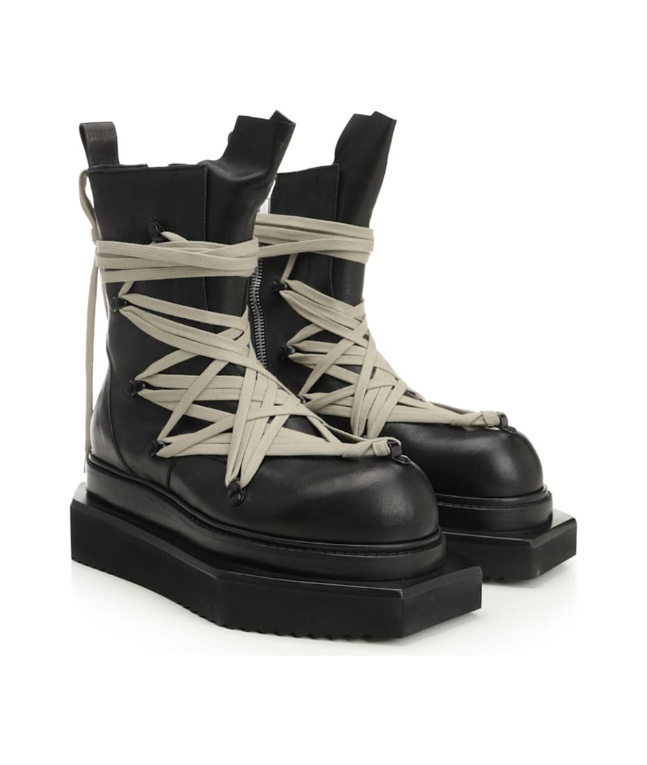 ★VIP価格SALE★Rick Owens★Turbo Cyclops 70mm Boots Rick Owens Turbo Cyclops 70mm lace-up Boots | Black | FARFETCH