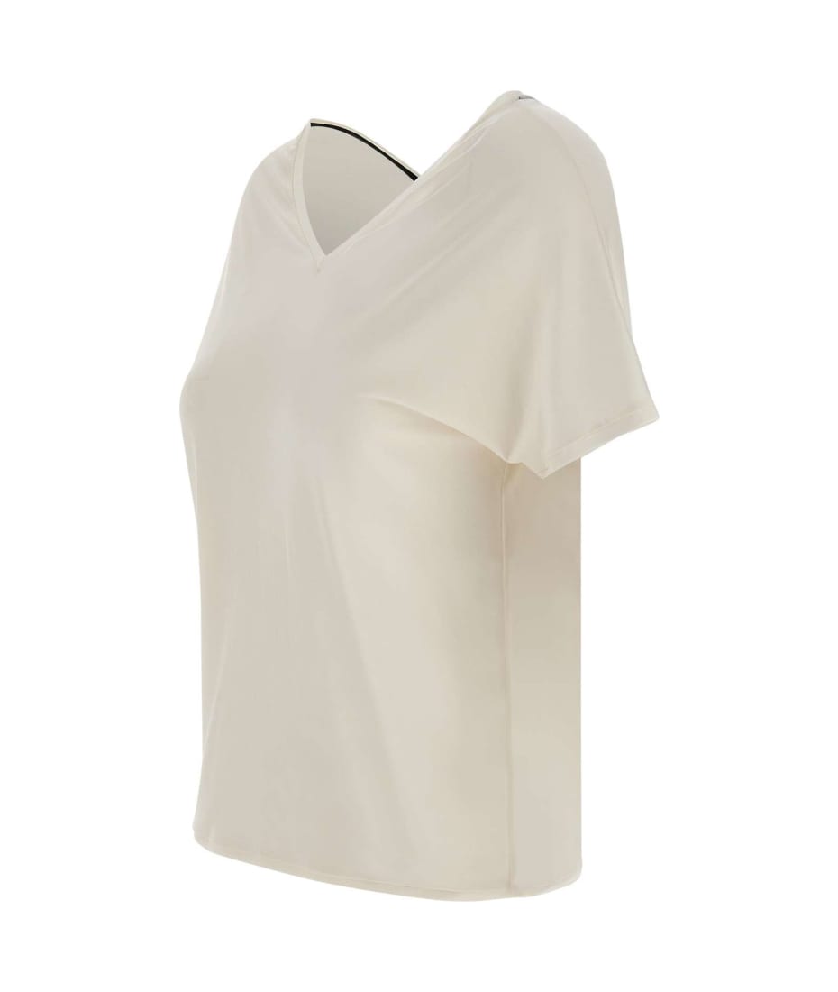 RRD - Roberto Ricci Design Cupro Fabric T-shirt - WHITE