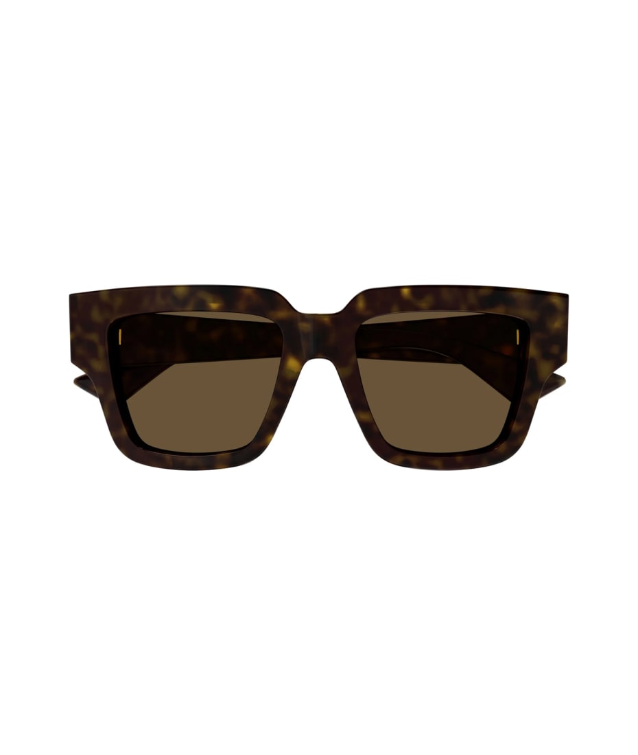 サングラス BOTTEGA VENETA Woman Sunglasses Brown BV1276S 002 Bottega Veneta™ Tri-Fold BV1276S Square Sunglasses | EyeOns.com