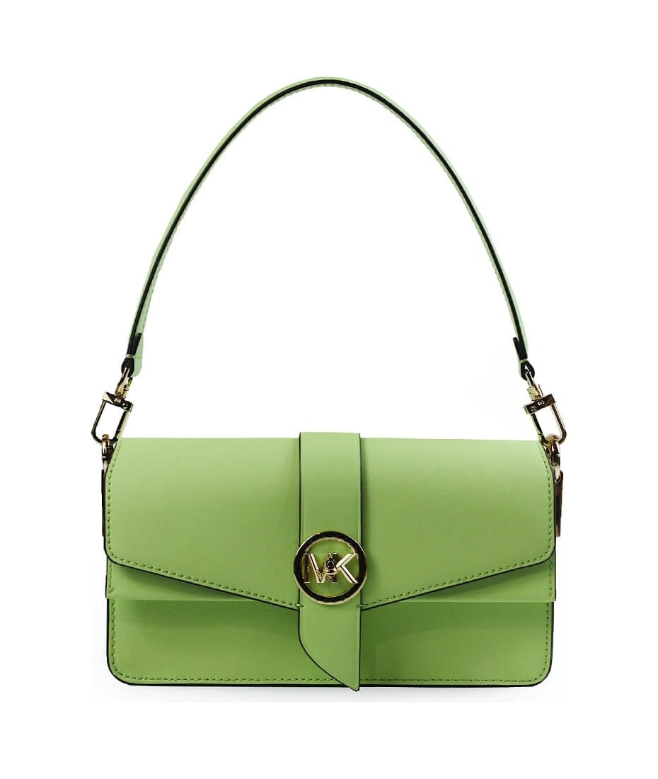 MICHAEL Michael Kors Greenwich Light Green Shoulder Bag | italist, ALWAYS  LIKE A SALE
