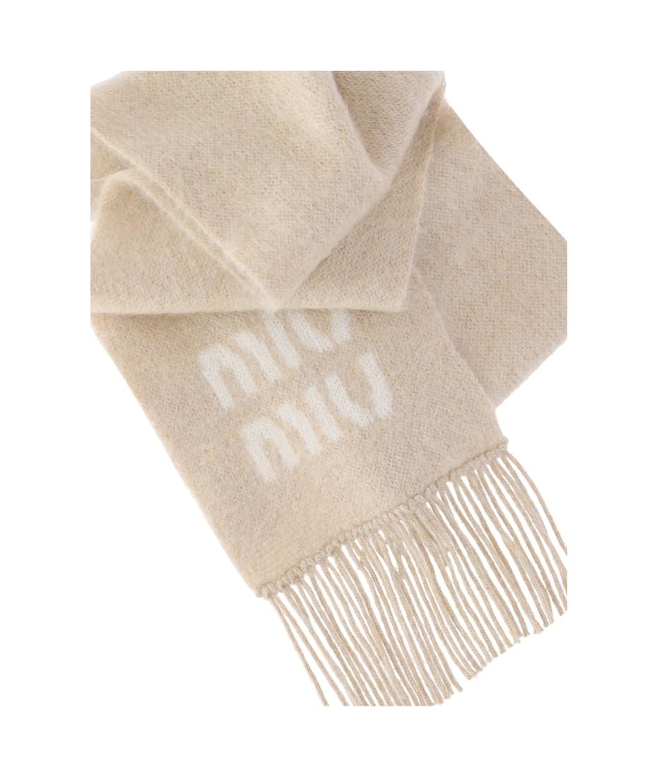 MIU MIU wool scarf