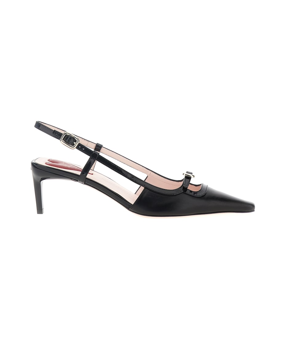 サンダル・ミュール Roger Vivier MINI BUCKLE SLING BACK DEC 55 Roger Vivier Mini Buckle Sling Back | italist