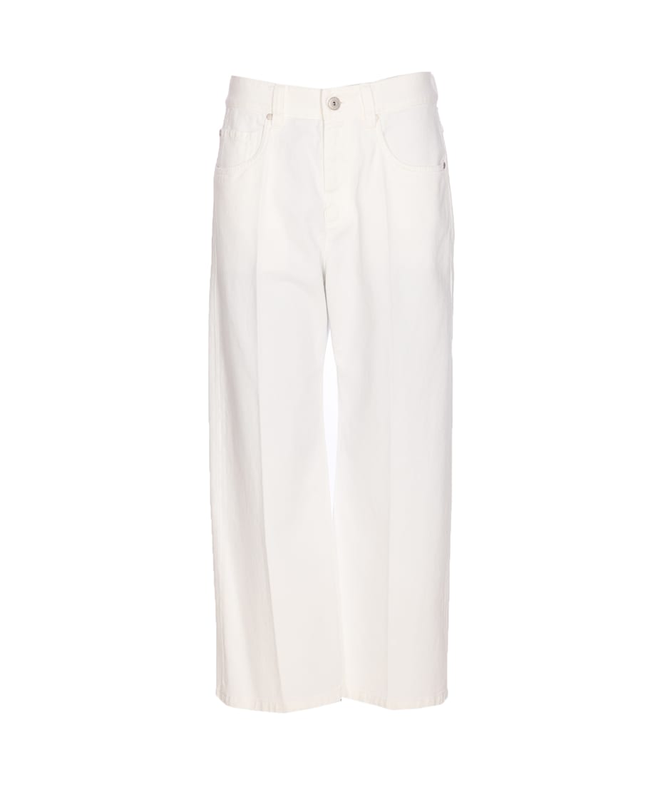 デニム・ジーパン Brunello Cucinelli Contemporary Square Cropped Jeans Brunello cucinelli 'contemporary square' jeans available on