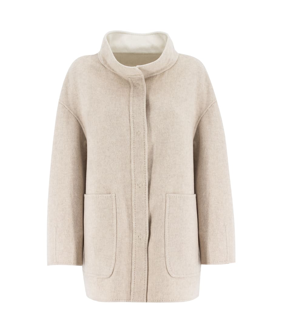 VIP価格☆【MooRER】NATISHA-CWB ウール パーカー ジャケット Moorer Natisha-CWB Jacket | Neutrals | FARFETCH IL