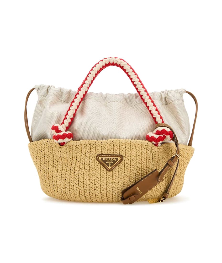 トートバッグ PRADA Raffia Small Handbag Prada Raffia Small Handbag | italist