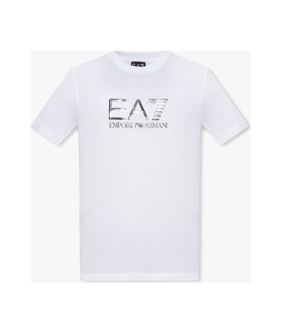 wees stil Tentakel esthetisch EA7 T-shirt With Logo | italist