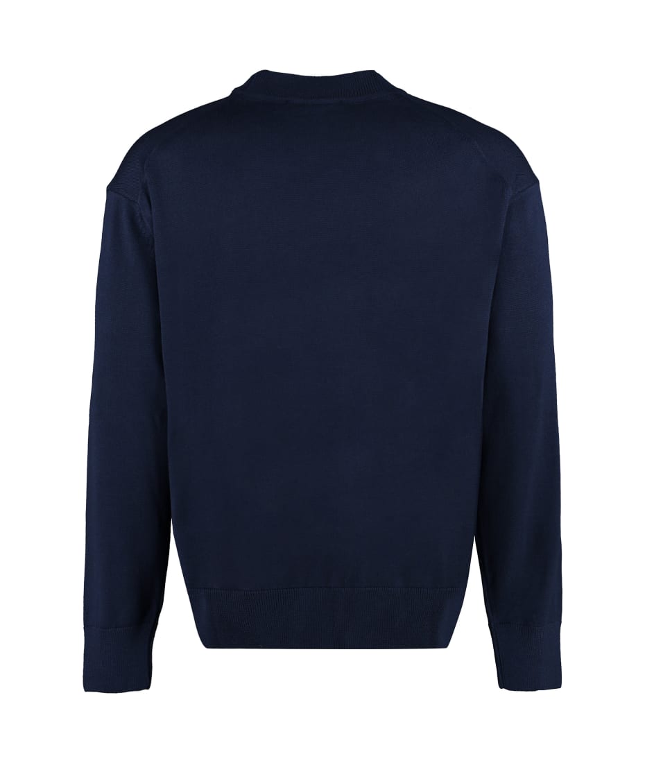 Maison Kitsuné Crew-neck Wool Sweater | italist