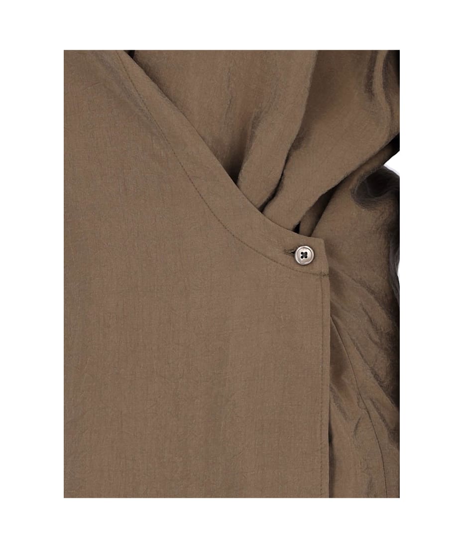 Lemaire Asymmetrical Chemisier Midi Dress | italist, ALWAYS