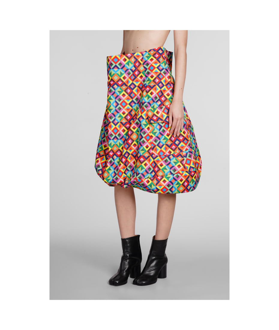 Comme des Garçons Skirt In Multicolor Polyester - multicolor