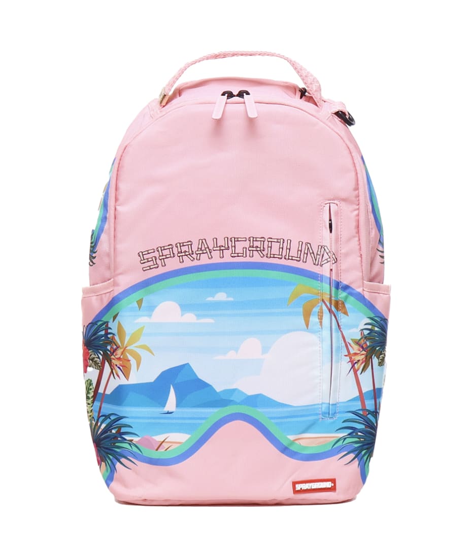 ●no content.● 214. Multi Color Backpack _ Ivory Wholesale Women Fashion Color Blocking Mini Backpack