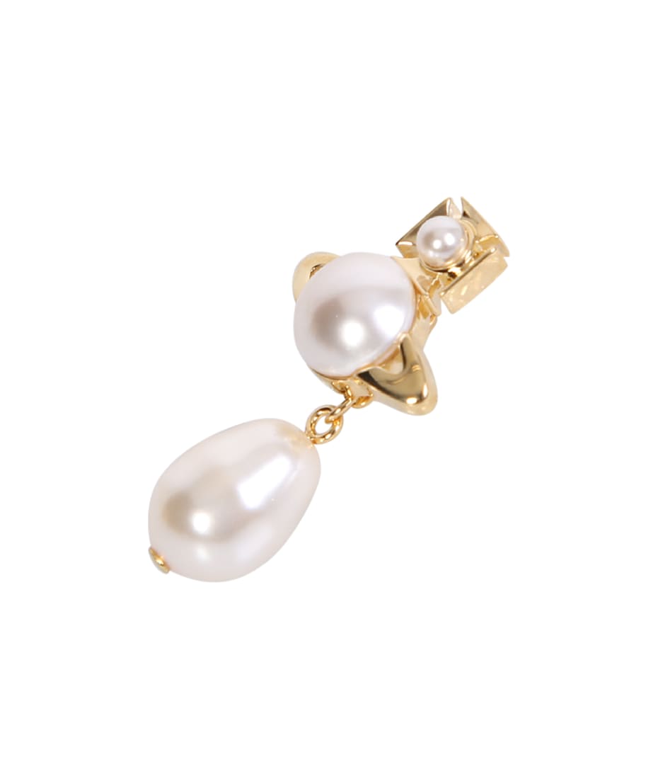 Vivienne Westwood Inass Pearl Earrings - Gold