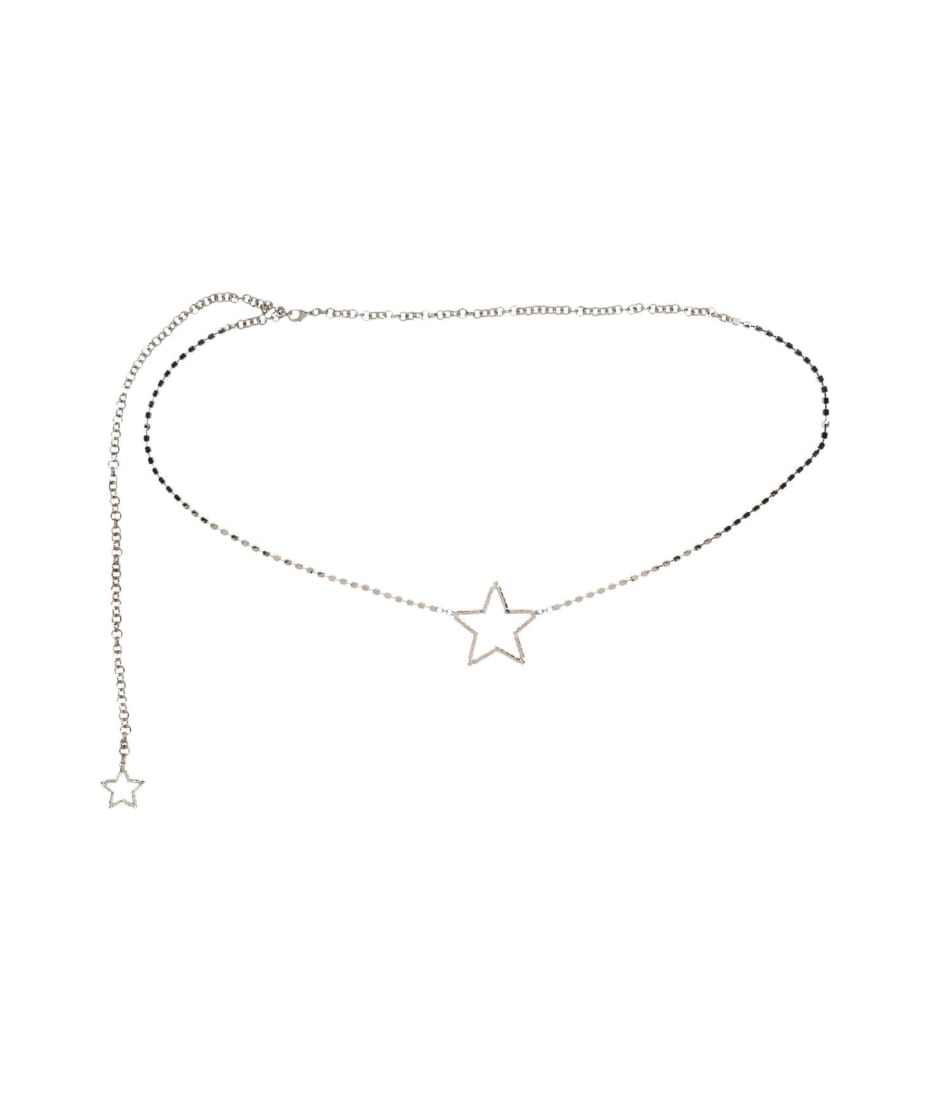 ベルト ALESSANDRA RICH Embellished l Belt Alessandra Rich Star Embellished Chain-linked Belt | italist