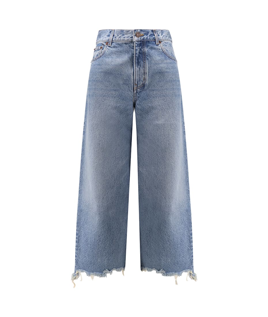 デニム・ジーパン Chloe' Frayed Bottom Jeans Chloé Frayed Bottom Jeans | italist