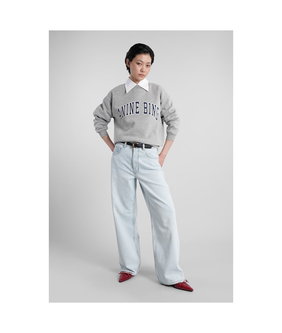 その他 ANINE BING SPENCER SWEATSHIRT (A0811531GRM1 GREY MELAN) ANINE BING Spencer Sweatshirt in Grey Melange | REVOLVE