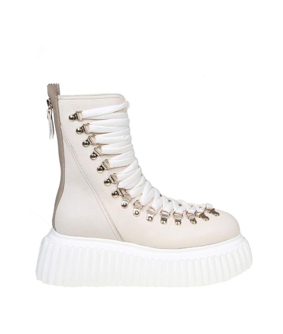 cream color boots for sale