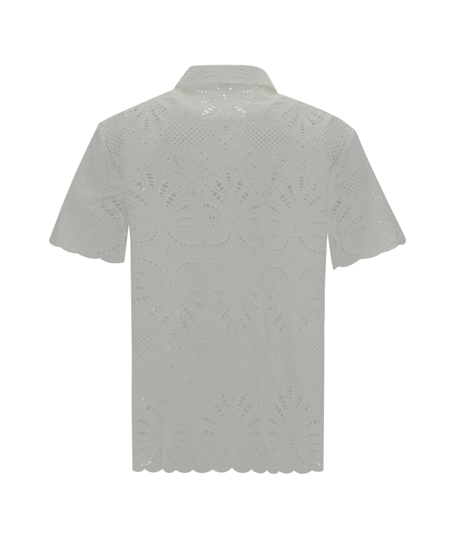 SELF PORTRAIT ミティトレス SS24141MW WHITE self-portrait Shirt | italist