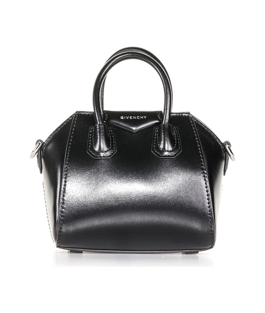 Shop Givenchy Micro Antigona Leather Tote