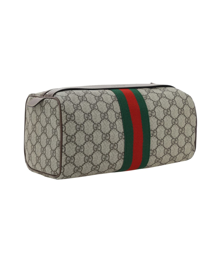 Gucci Beige Ophidia Toiletry Bag