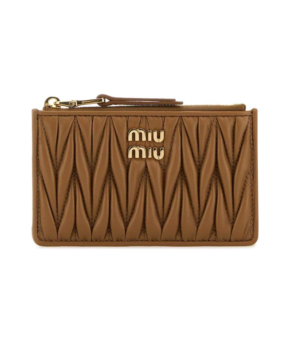 Miu Miu｜ (5IF092 2CT4 F0846) Cornflower Patent Leather Hair Clip | Miu Miu