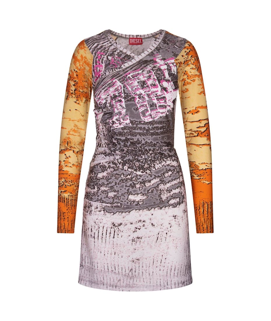 Diesel D-zenyd Jersey Mini Dress | italist Diesel D-zenyd Jersey Mini Dress | italist