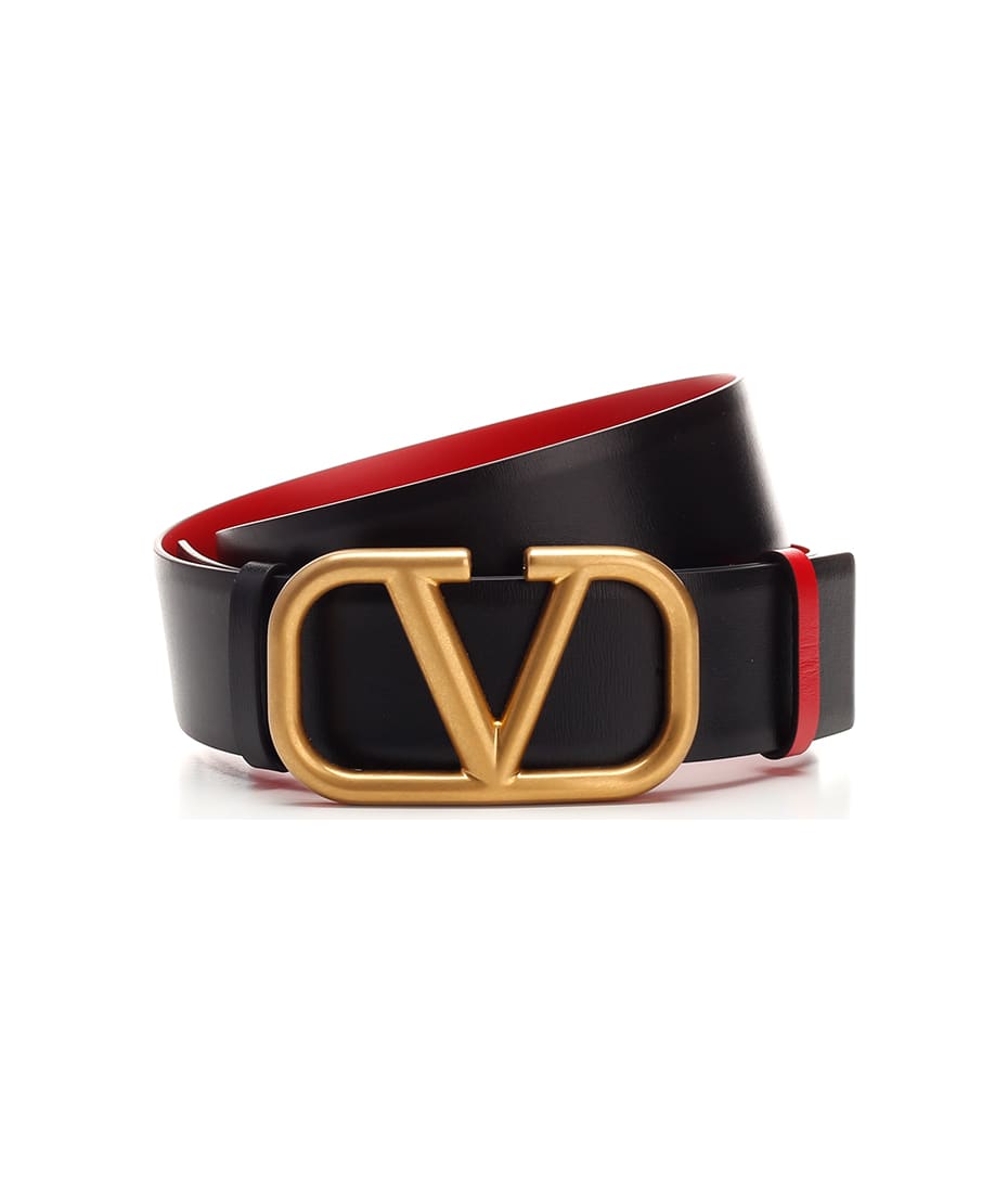 30mm vlogo reversible leather belt - Valentino Garavani - Men