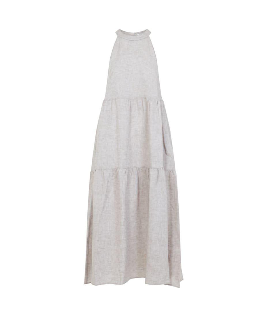 ワンピース PESERICO SS25 Long dress in pure linen (S02163A 985) Linen long dress | Peserico US