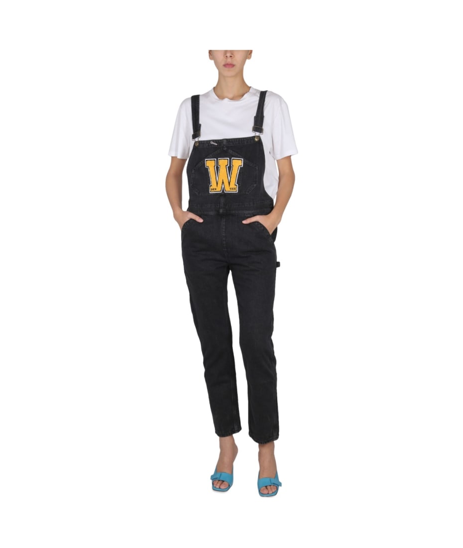 オールインワン・サロペット WASHINGTON DEE CEE FW22 DUNGAREES WITH LOGO (SAWW_0098) Washington Dee-Cee Dungarees With Logo | italist