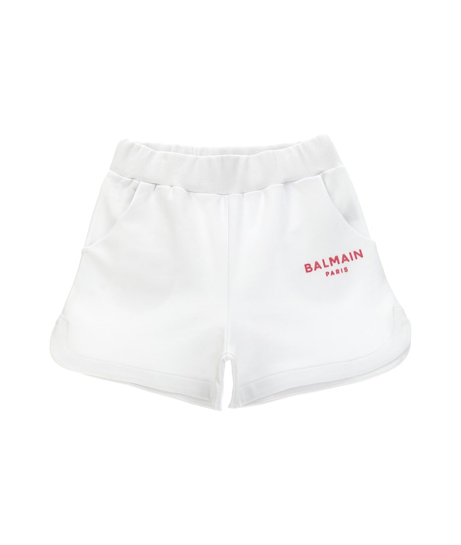 Balmain Embossed Logo Shorts italist