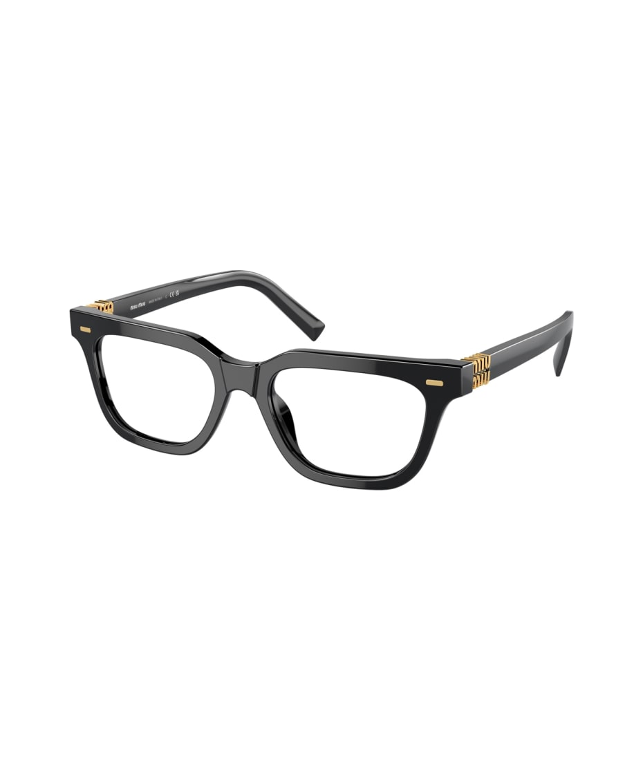 新作人気 07xv 0mu Miu Miu 16k1o1 italist | Glasses Nero 洋書