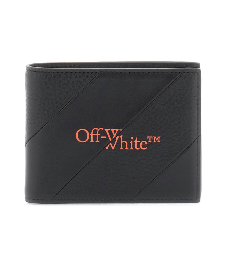 Off-White Diag Print Bi-fold Wallet