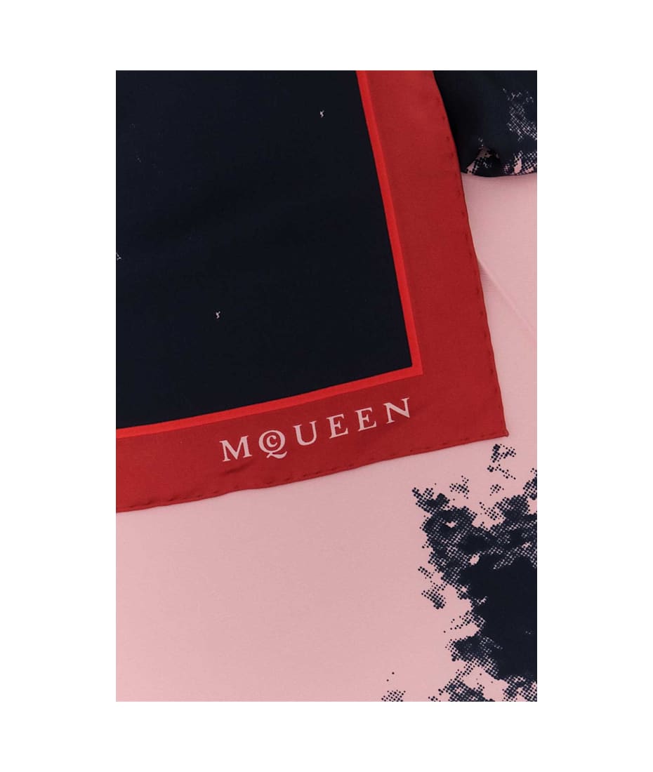 Alexander McQueen Printed Twill Foulard | italist