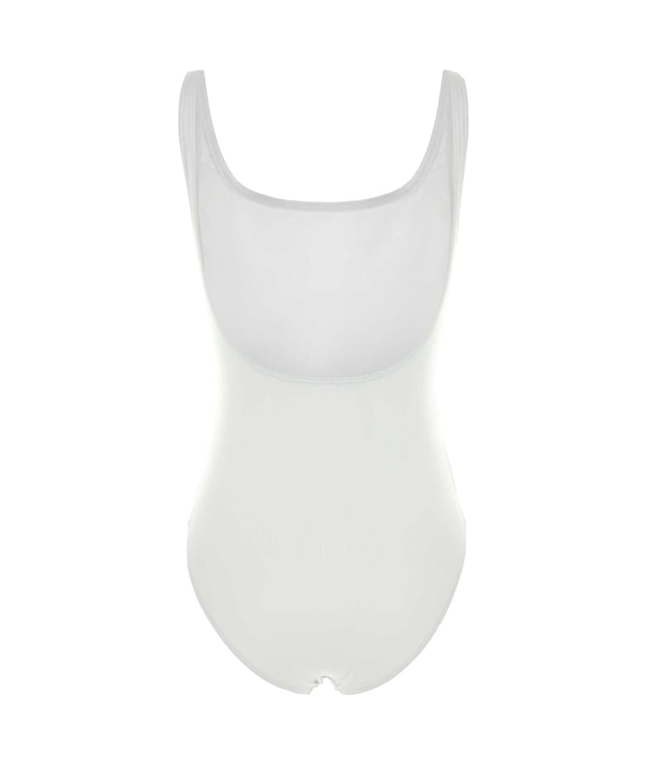 ワンピース水着 ERES White stretch nylon Asia swimsuit (011401 BLANCN) Eres White Stretch Nylon Asia Swimsuit | italist
