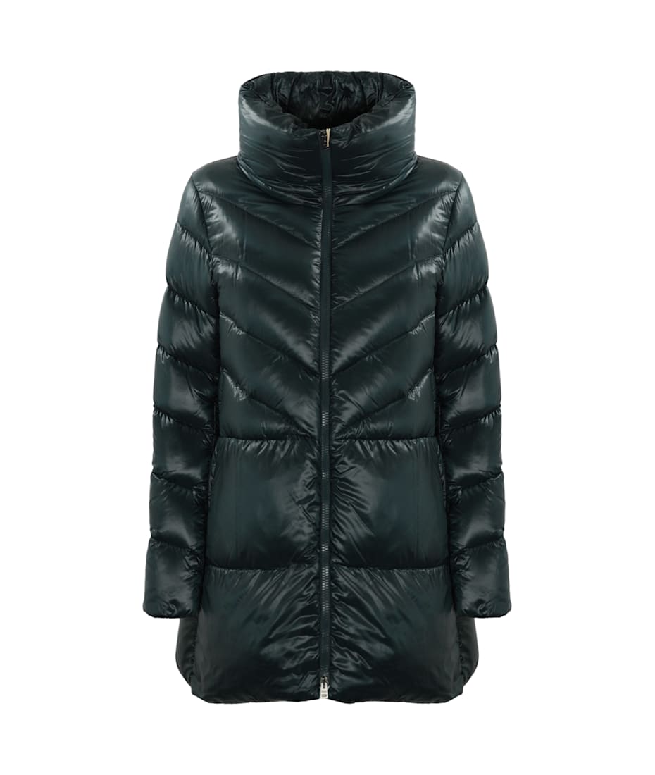 【関税込み】HERNO \"A-Shape\" down jacket Herno A Shape ultra-lightweight nylon down jacket for women