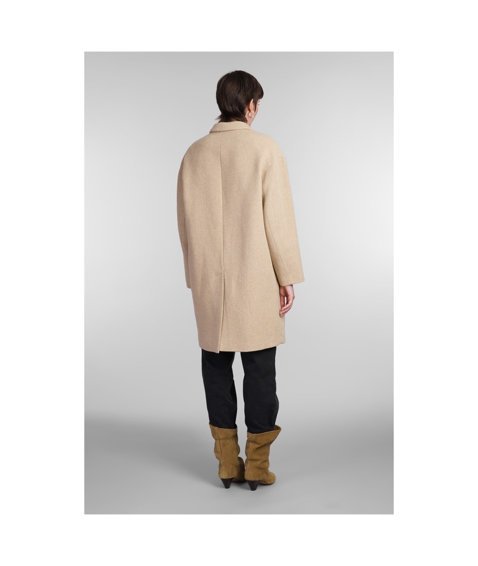 コート ISABEL MARANT ETOILE LIMIZA COAT Isabel Marant Etoile Limiza Coat in Beige | REVOLVE