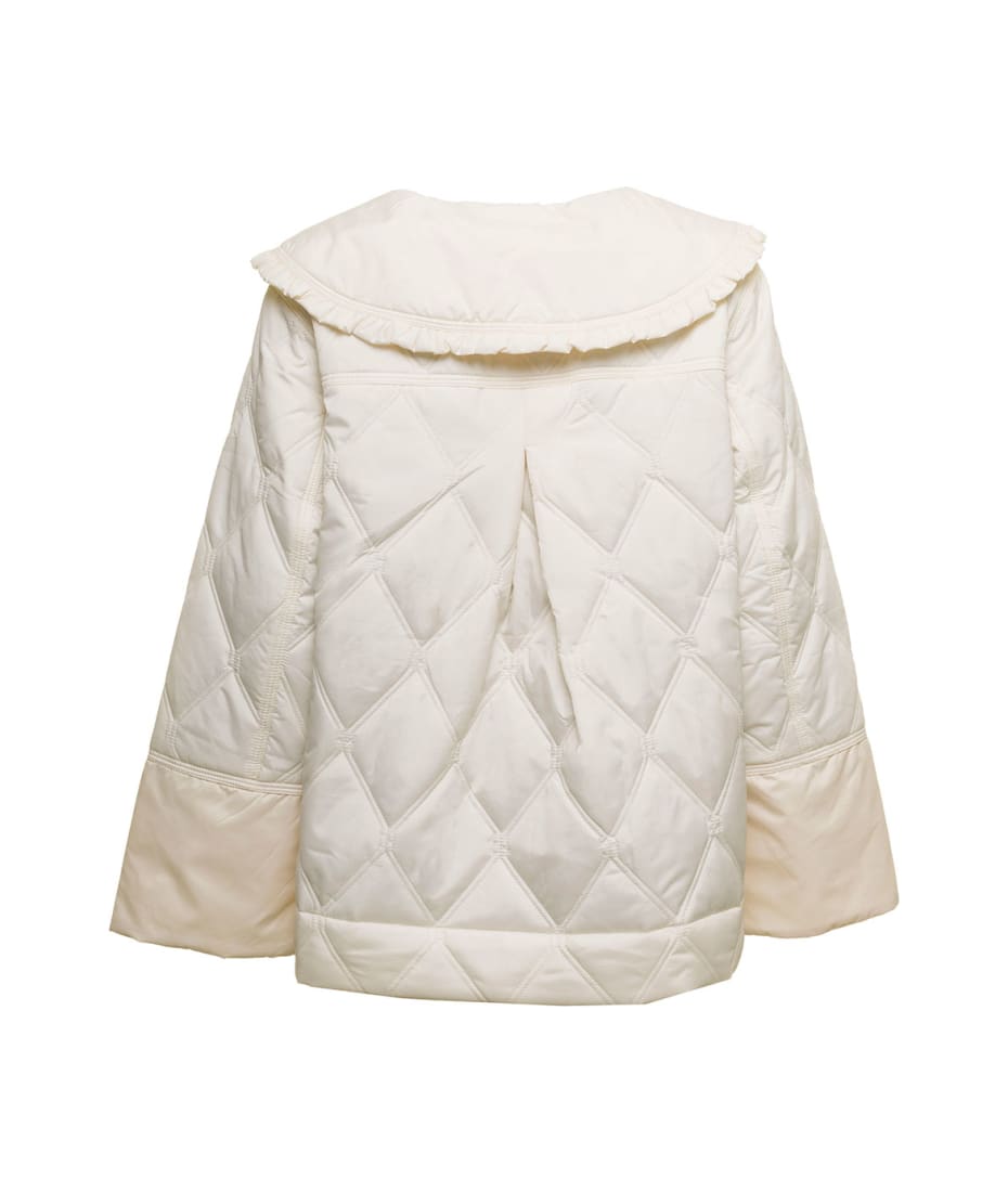 GANNI｜ガニー cropped ripstop jacket クロップ ジャケット GANNI Cropped Ripstop Jacket | endource
