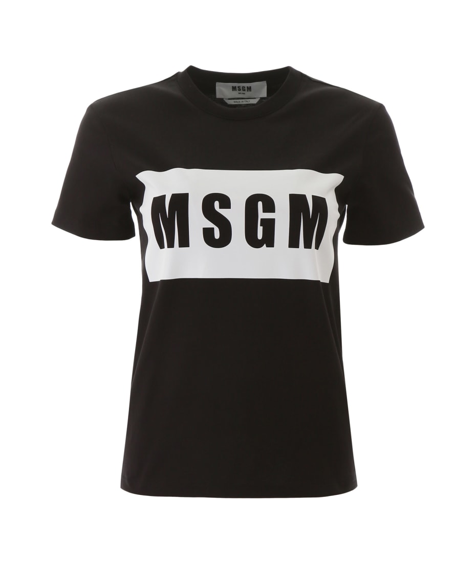 MSGM Logo Box T-shirt | italist