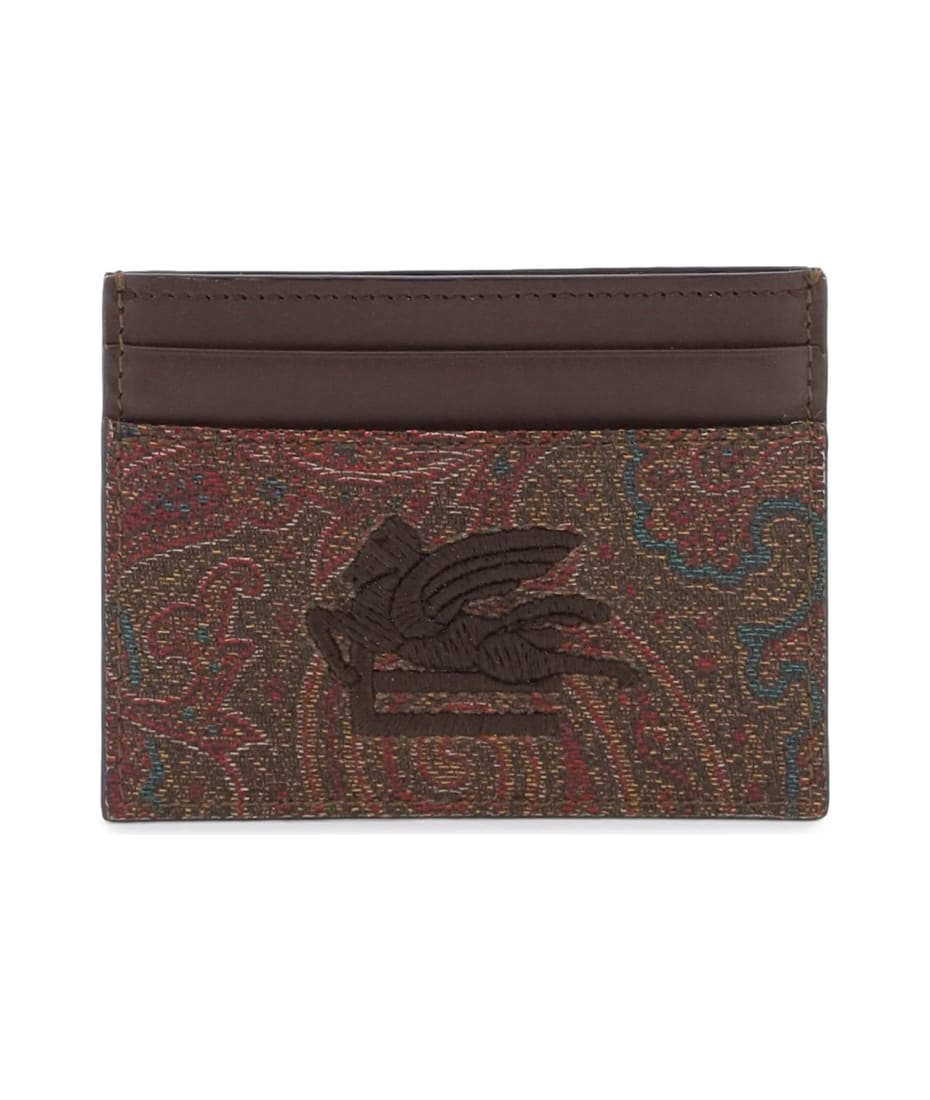 【送料&関税込】Etro Paisley Motif Card Holder Etro Paisley Motif Card Holder | italist