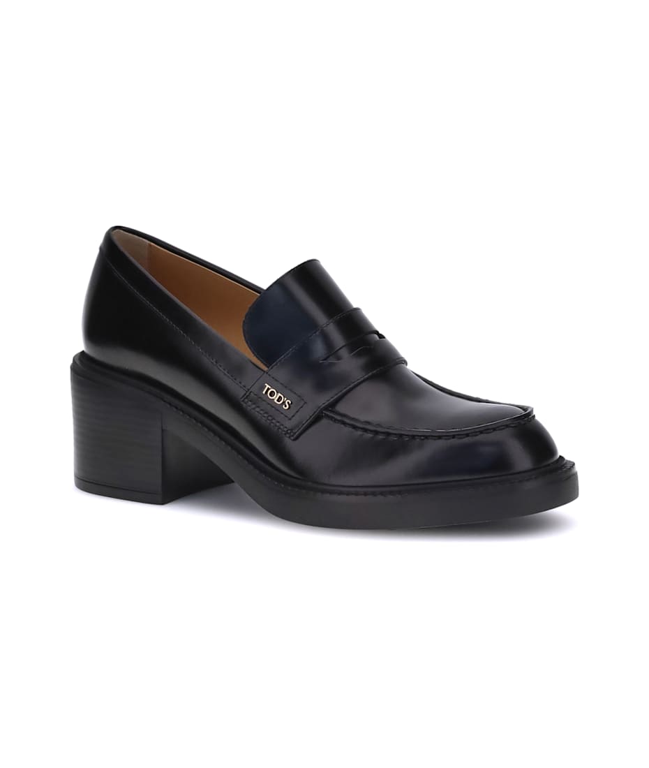 【TOD'S】Timeless Gomino Leather Loafer /関税+全国送料込み Man BLACK T Timeless Loafers in Leather XXM61K0HP10LYG9MB999