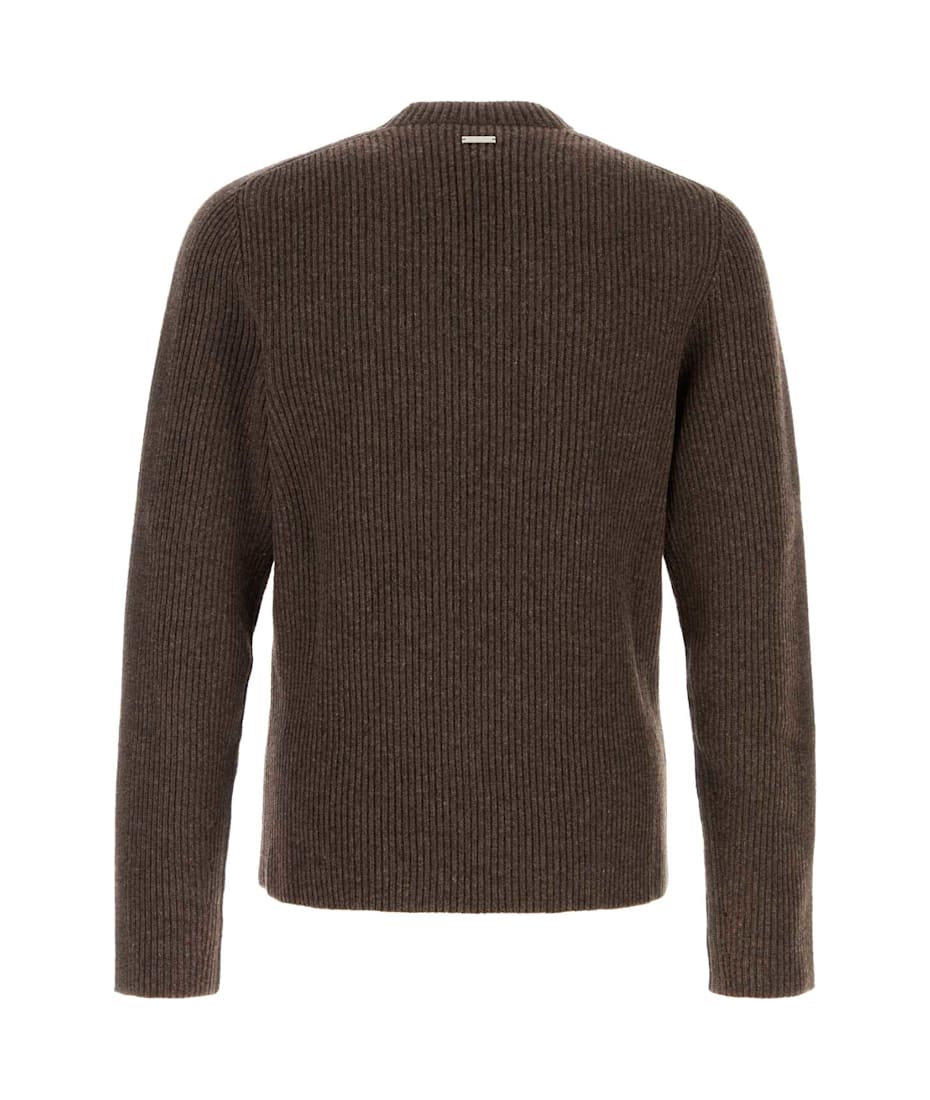【送料&関税込】Ferragamo Mud Wool Sweater Ferragamo Mud Wool Sweater | italist