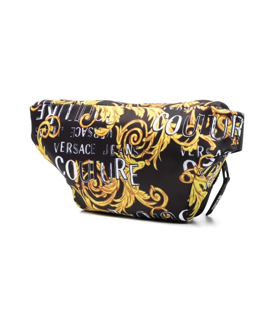 Versace Jeans Couture Black Waist Bag | italist