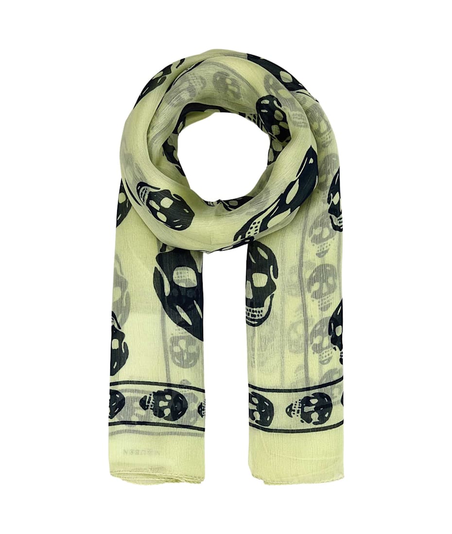 マフラー・ストール ALEXANDER MCQUEEN Printed Silk Foulard Alexander McQueen Printed Silk Foulard | italist