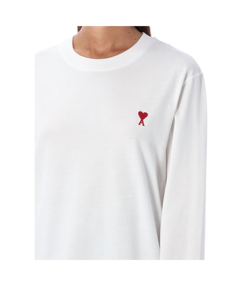 ★関税込み★ AMI PARIS Mattiussi Long Sleeves T Shirt AMI Paris LONG SLEEVE AMI ALEXANDRE MATTIUSSI T-SHIRT
