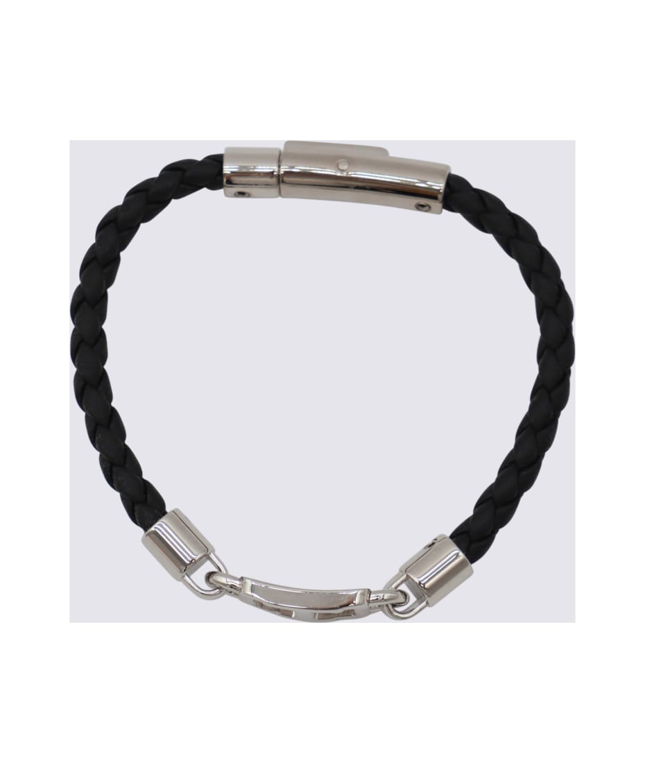 ブレスレット TOD'S BLACK LEATHER BRACELET Tod's Black Leather Bracelet | italist