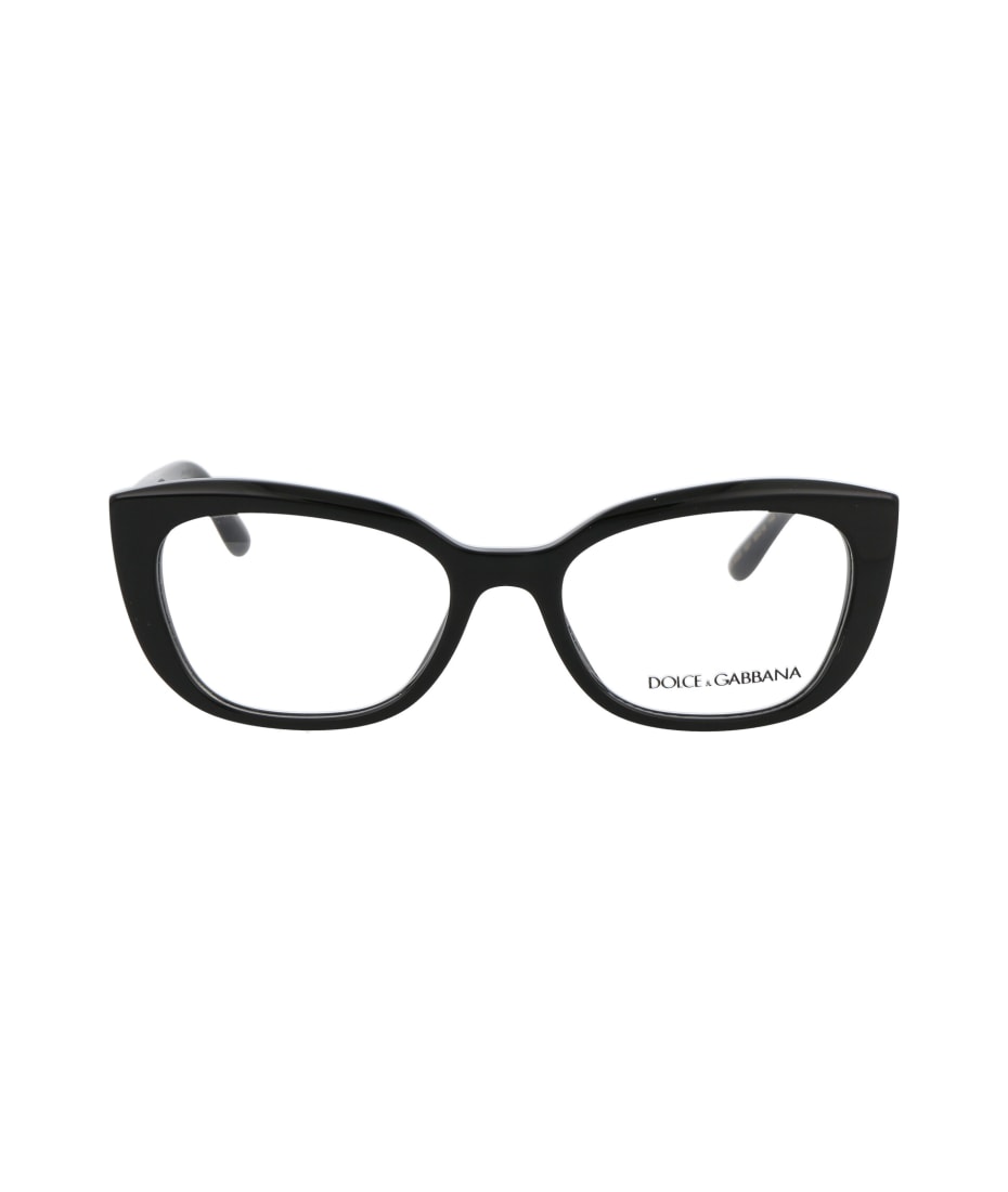 Dolce & Gabbana Bokserki Eyewear 0dg3355 Glasses - 501 BLACK