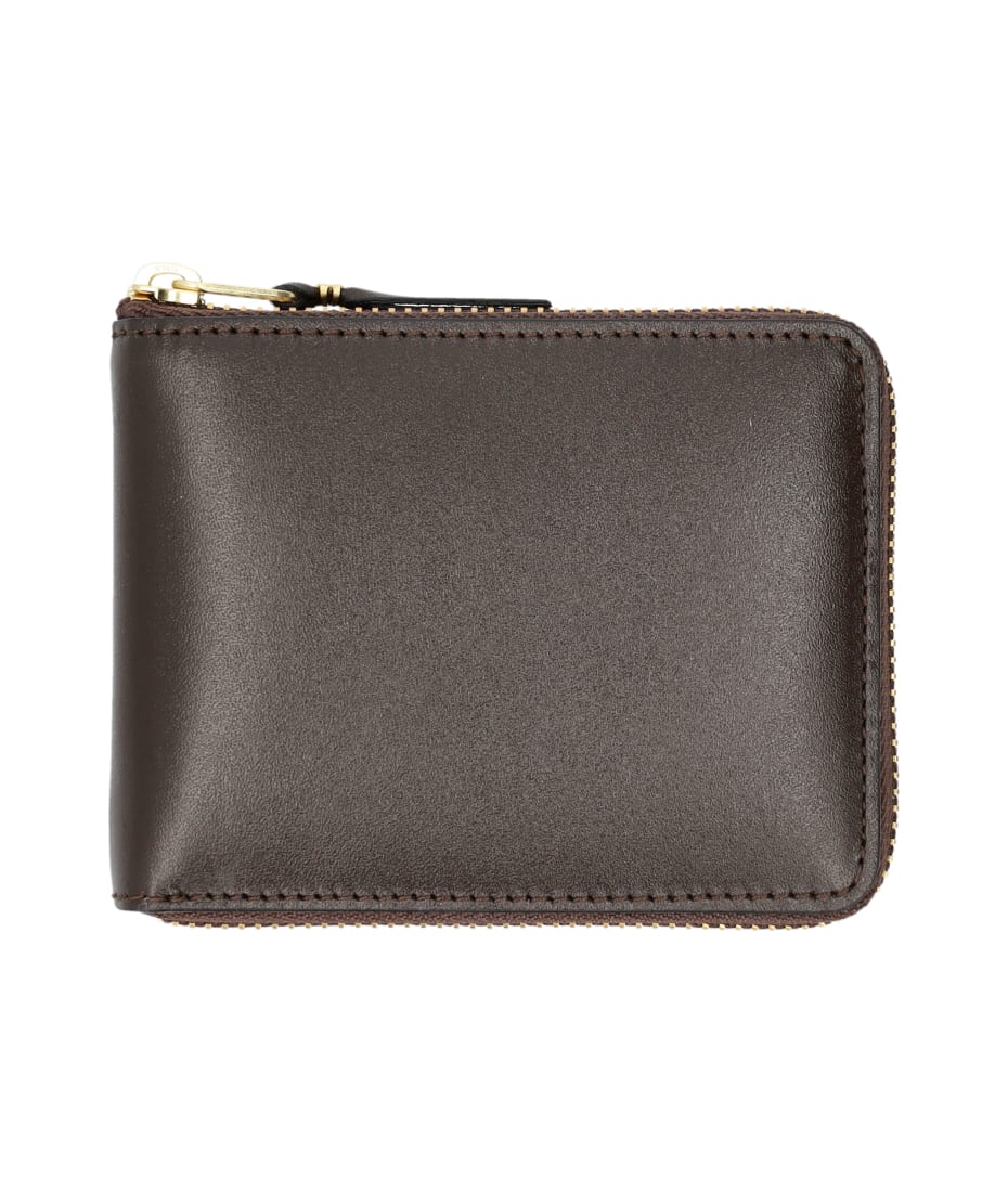 折りたたみ財布 COMME des GARCONS CLASSIC SMALL WALLET ZIP AROUND Comme des Garçons Wallet Small Zip Around Wallet | italist