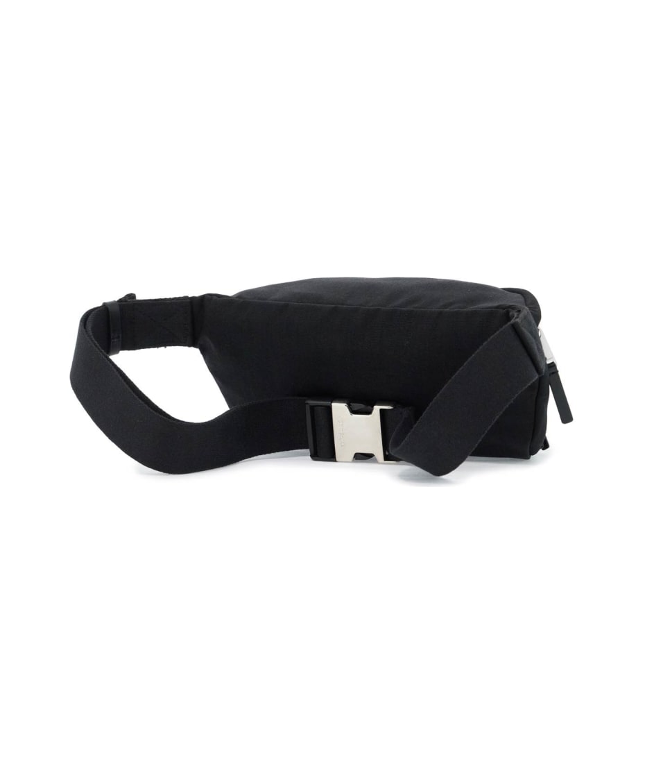 Palm Angels◆コーデュラ クラシック ファニーパック CORDURA CLASSIC LOGO FANNYP. in BLACK/WHITE for Men | Palm