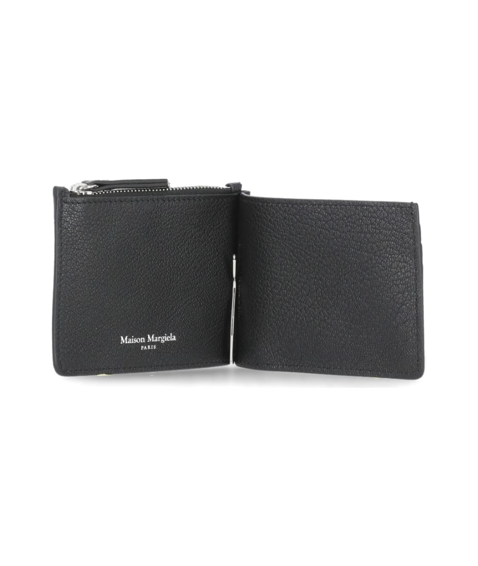 Maison Margiela 24FW Women’s Stitched Card Wallet (SA1VX001 Maison Margiela four-stitch Leather Wallet | Black | FARFETCH CA