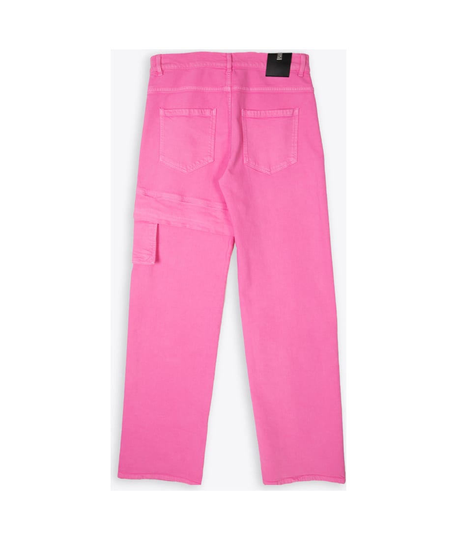 1017 ALYX 9SM Oversized Cargo Jean Neon pink baggy cargo