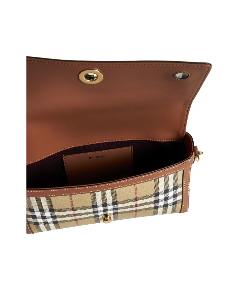 ✨新品✨タグ付✨　バーバリー　カシミヤ　手袋　ホースロゴ　ベージュ　キャメル Note leather handbag Burberry Camel in Leather - 54585552